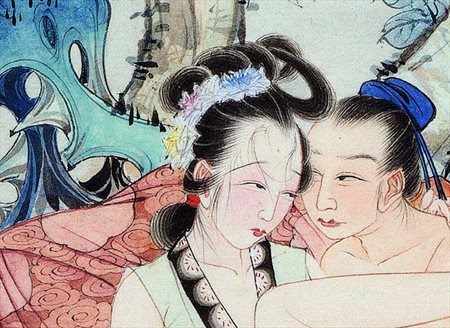 油画家-胡也佛金瓶梅秘戏图：性文化与艺术完美结合